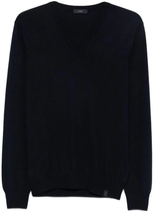 Fay Sweaters Blue Blauw