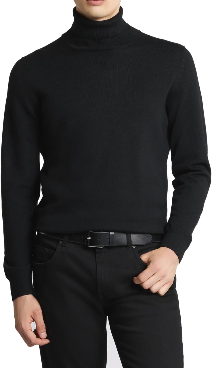 Fay Sweaters Black Zwart