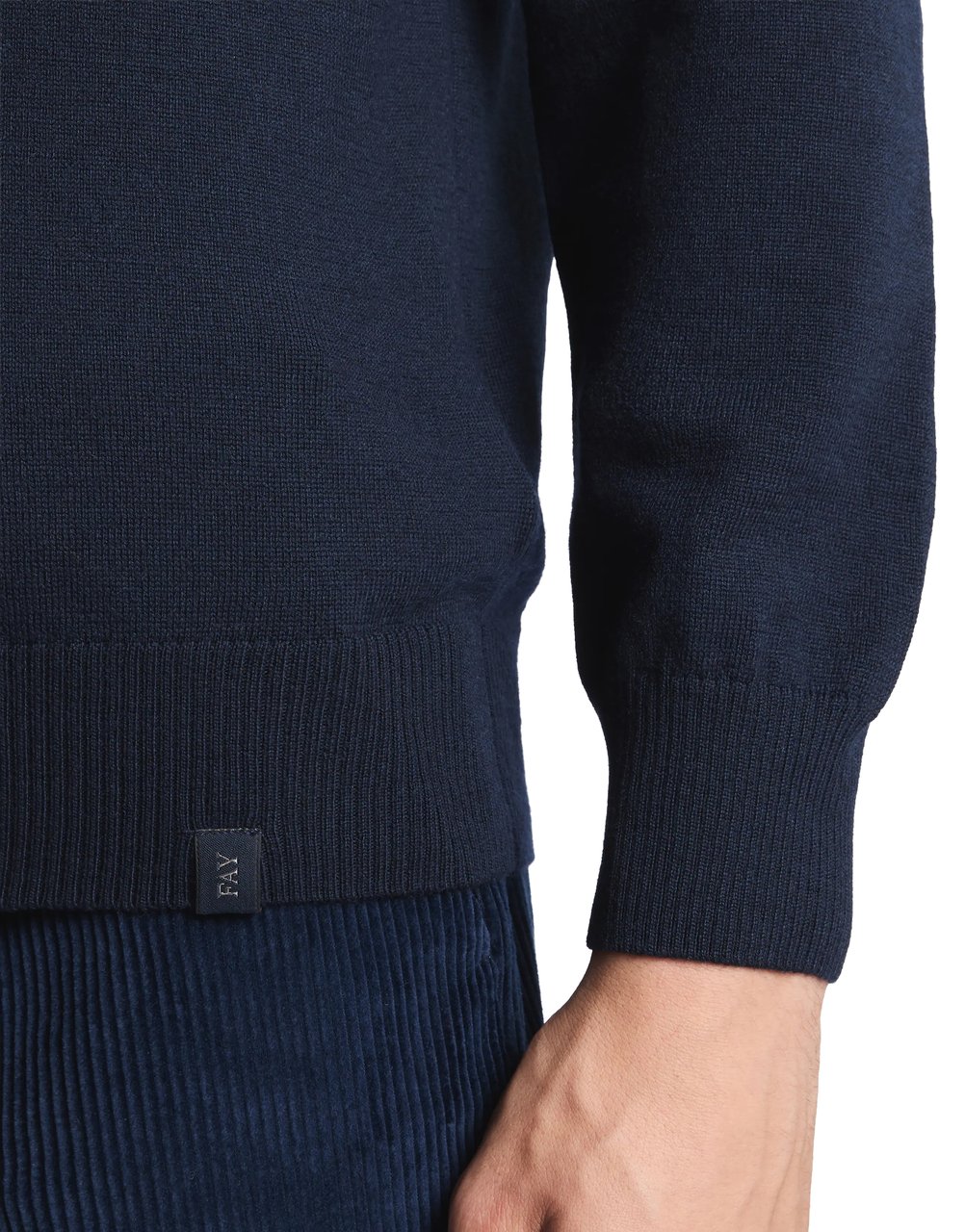 Fay Sweaters Blu Navy Navy