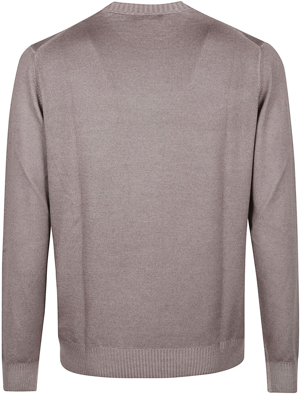 Fay Round Neck Sweater Brown Bruin