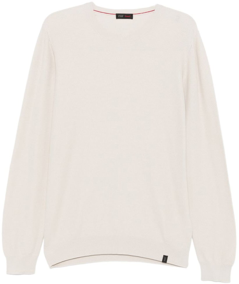 Fay Sweaters Beige Beige