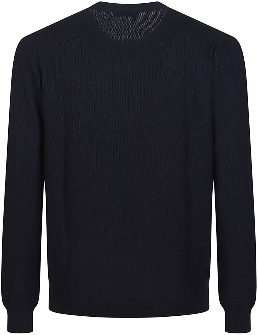 Fay Round Neck Sweater Blue Blauw