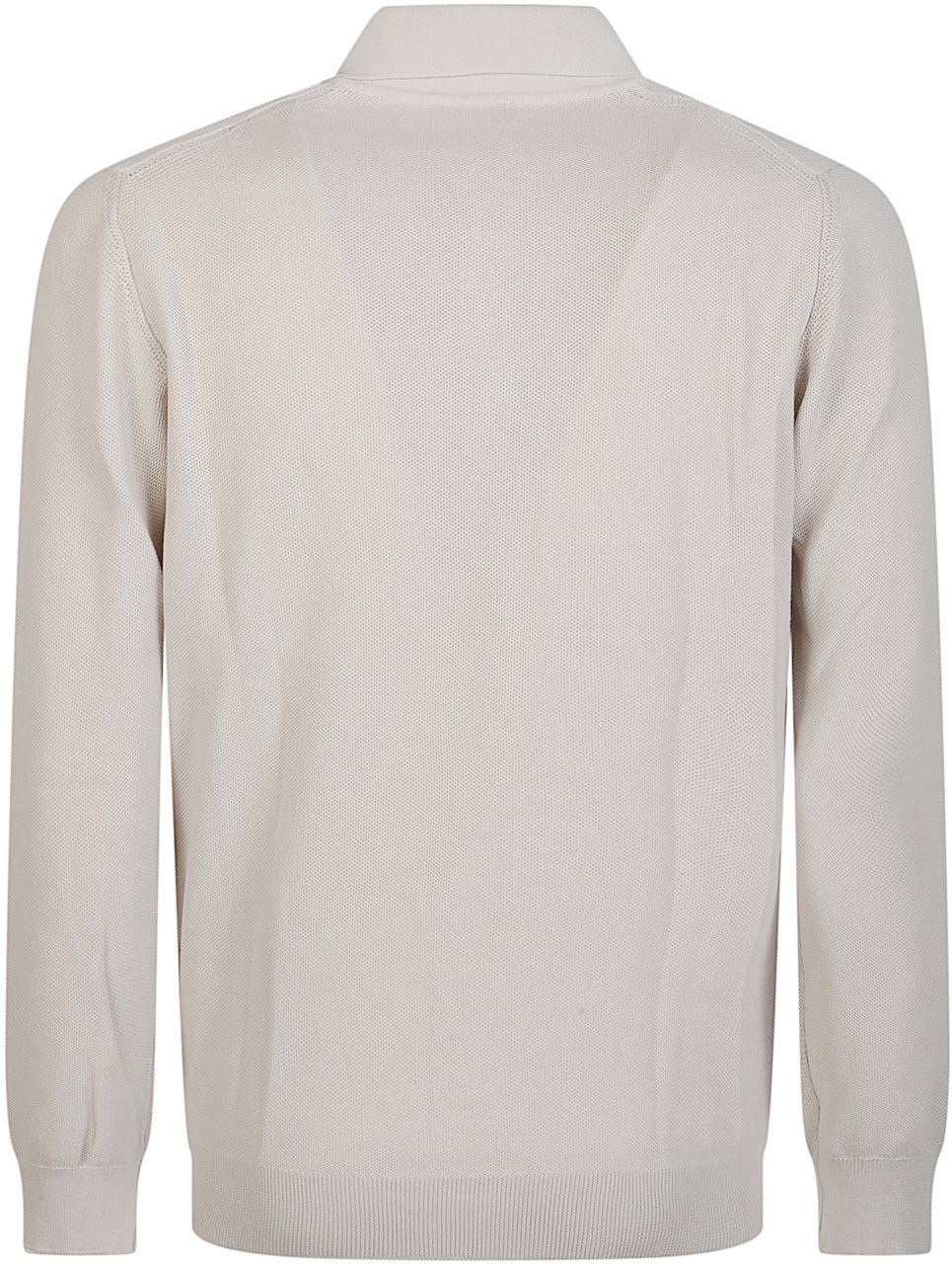 Fay Polo Neck Sweater Grey Grijs