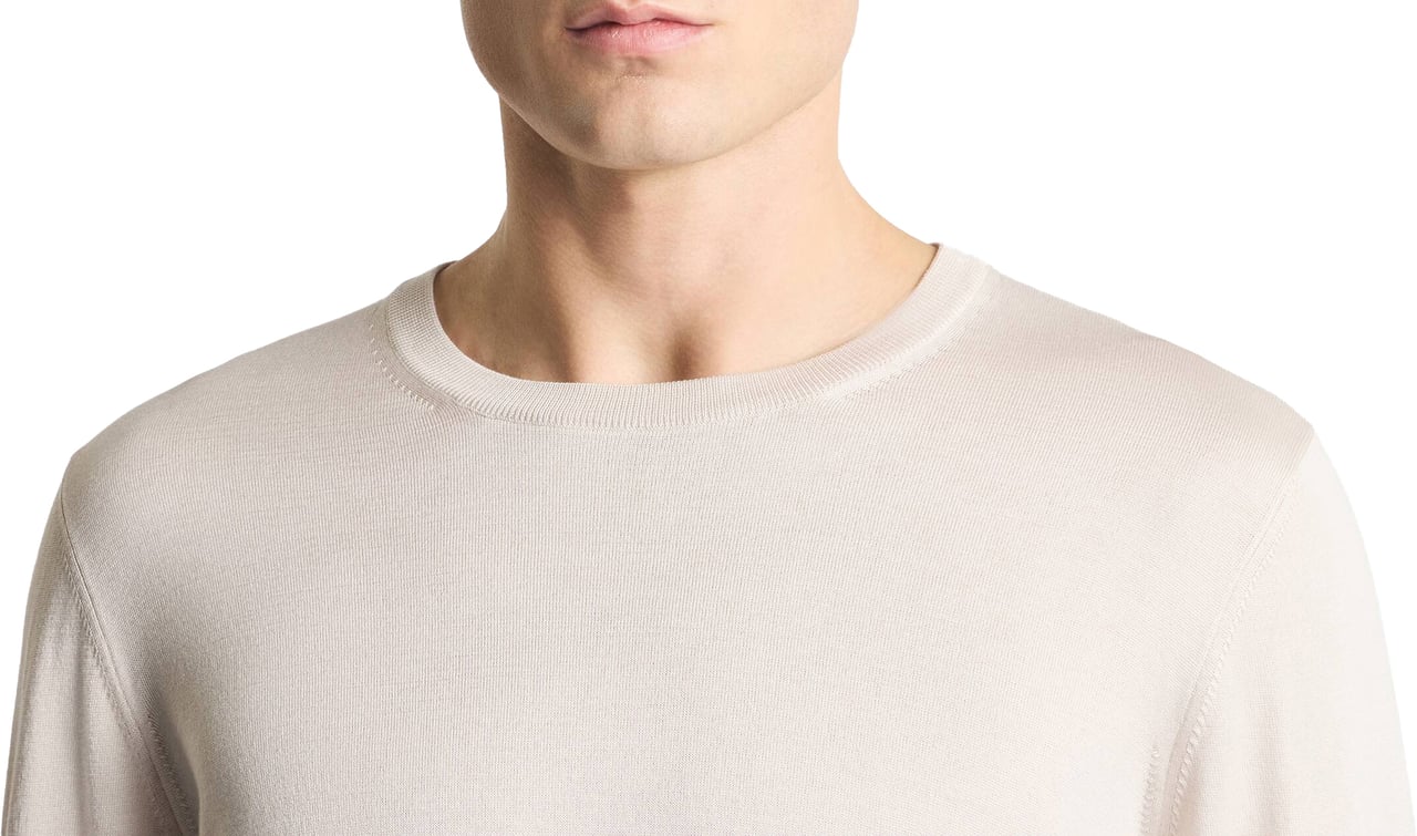 Fay Sweaters Stucco Wit