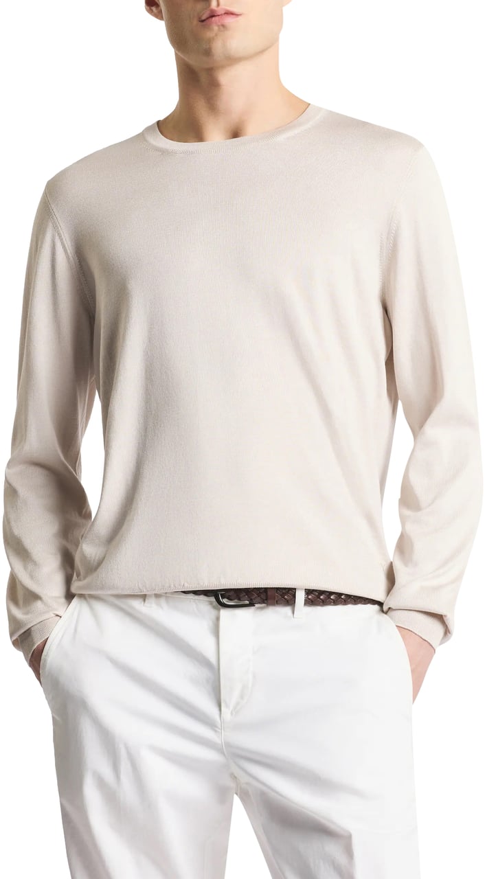 Fay Sweaters Stucco Wit