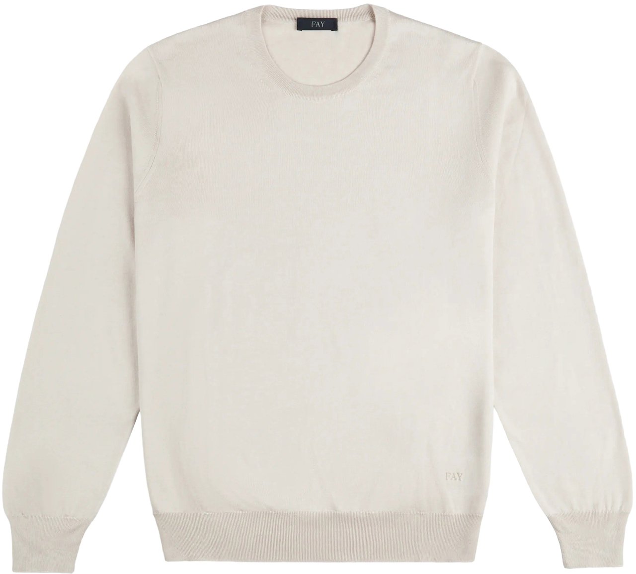 Fay Sweaters Stucco Wit