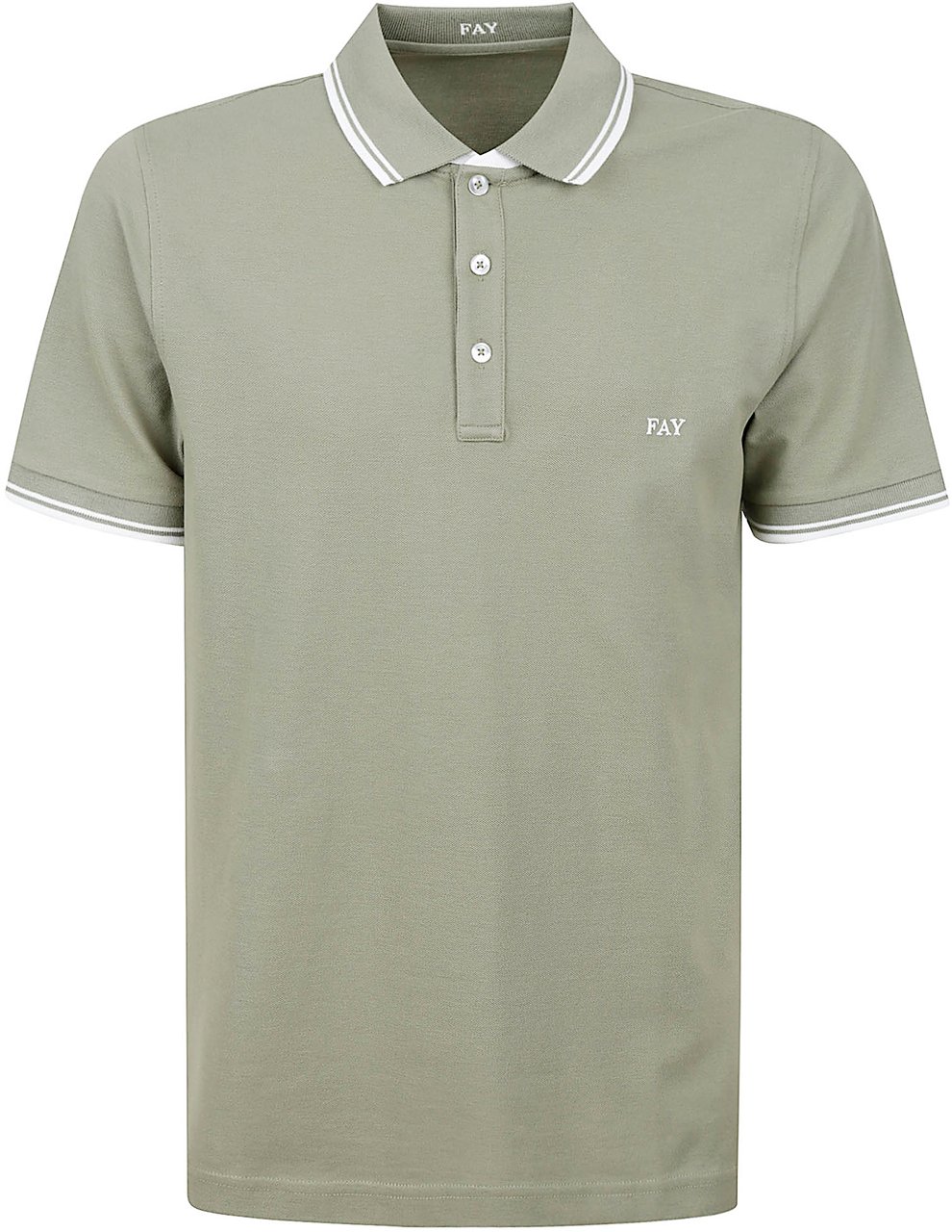 Fay T-Shirts And Polos Green Groen