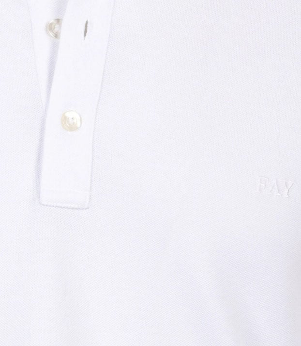 Fay T-Shirts And Polos Bianco Wit