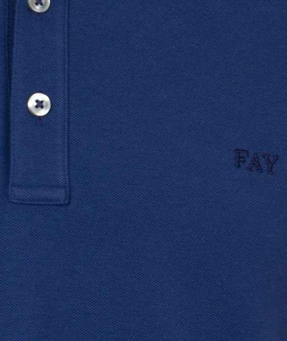 Fay T-Shirts And Polos Blu Blauw