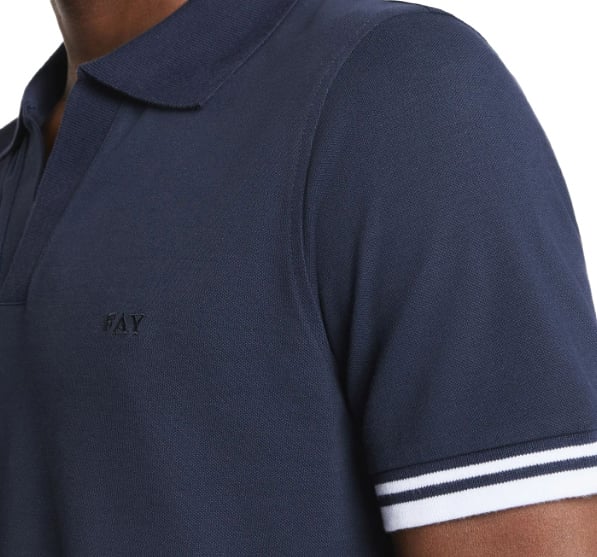Fay T-Shirts And Polos Blu Navy