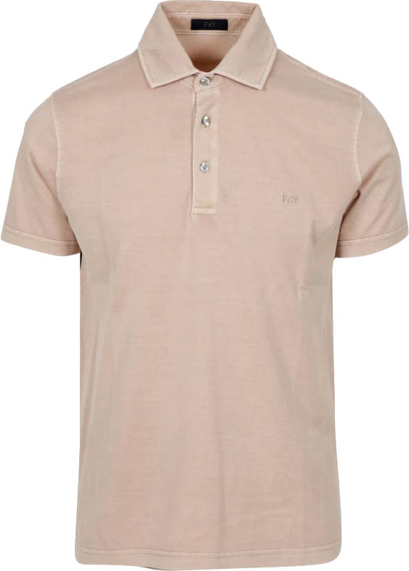 Fay T-Shirts And Polos Corda Beige