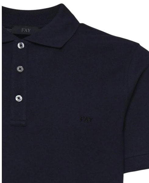 Fay T-Shirts And Polos Blu Navy