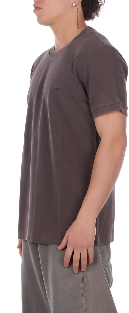 Fay T-Shirts And Polos Marrone Scuro Bruin