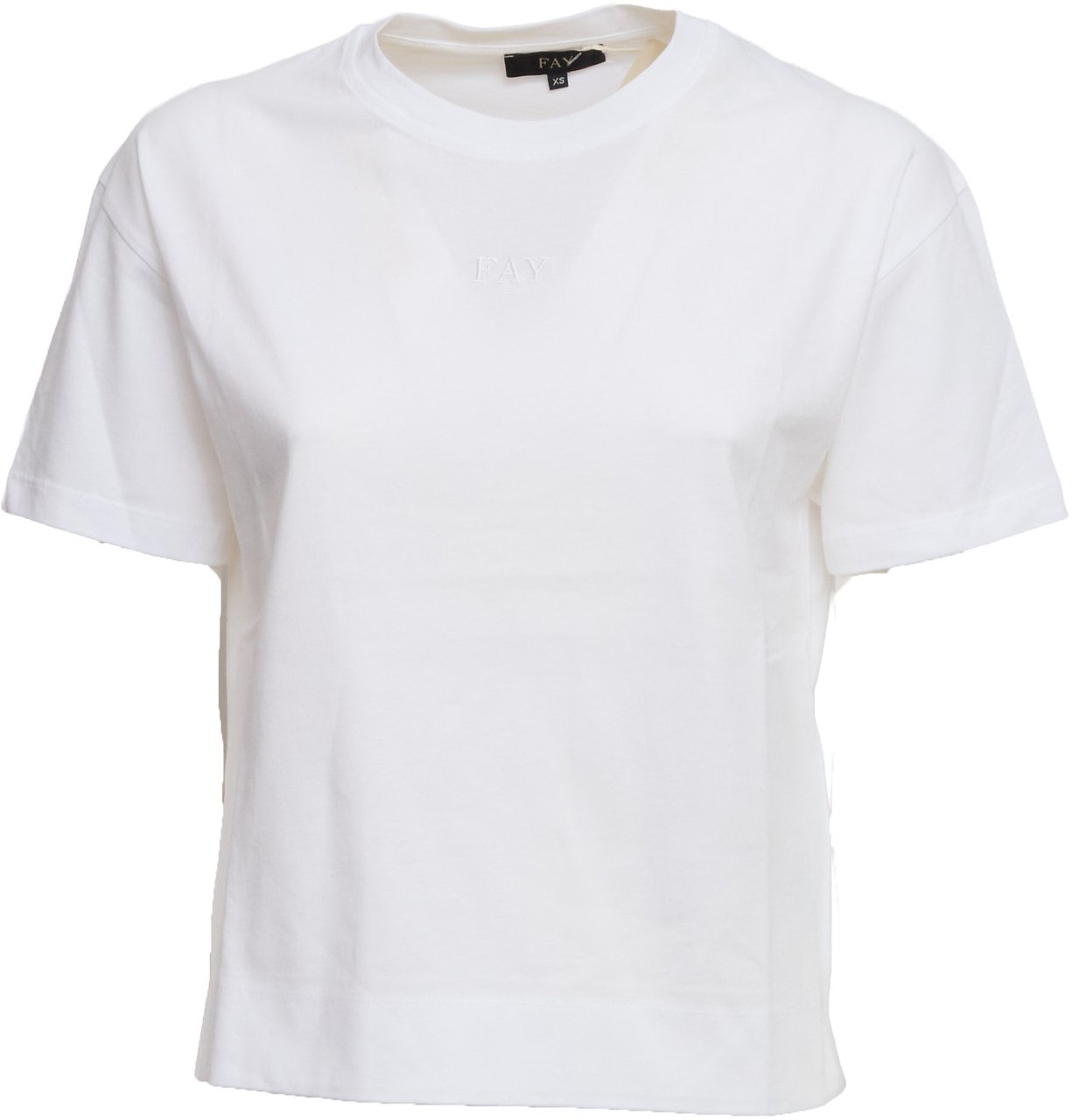 Fay T-shirt Manica Corta Wit