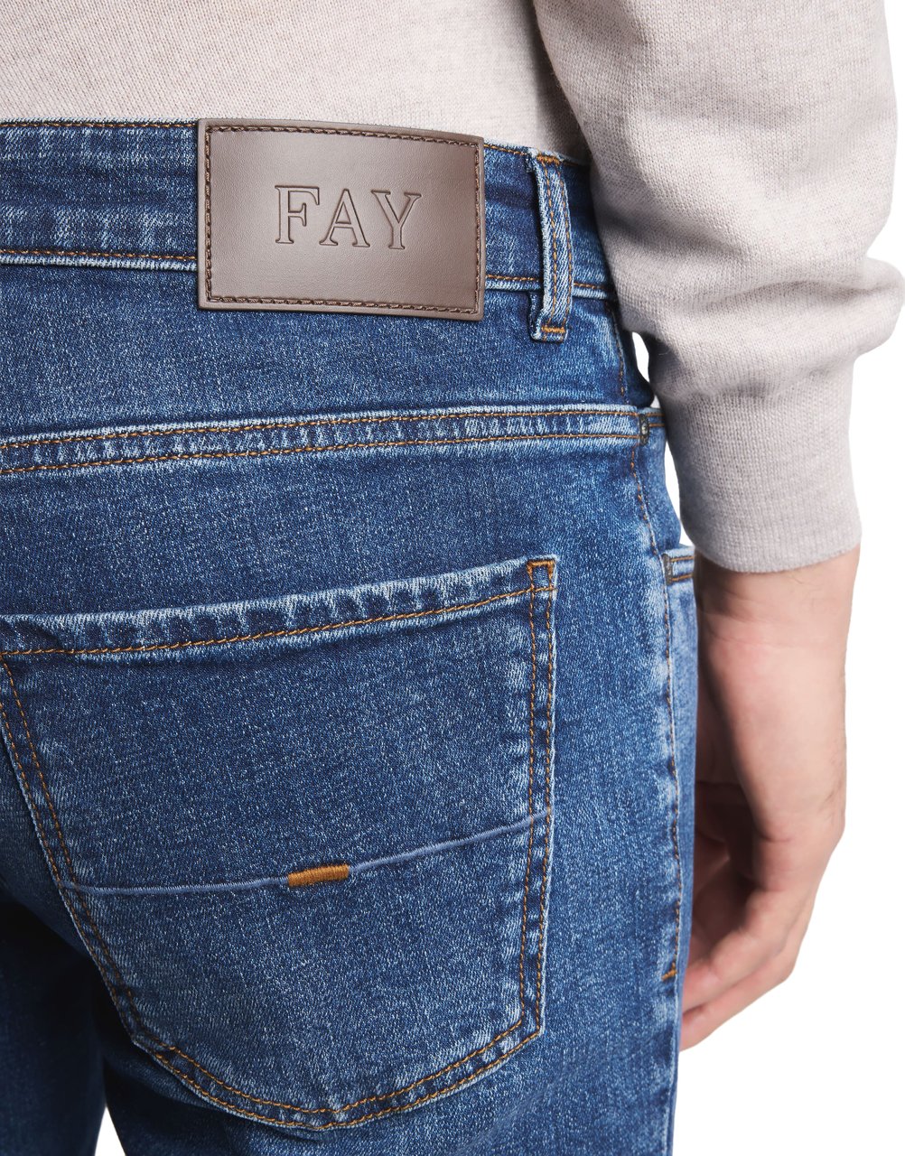 Fay Jeans Blu Royale Blauw