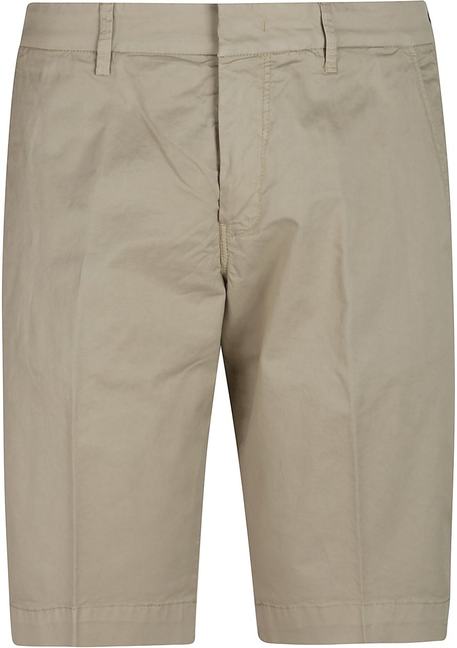 Fay Chino Slim Short White Wit