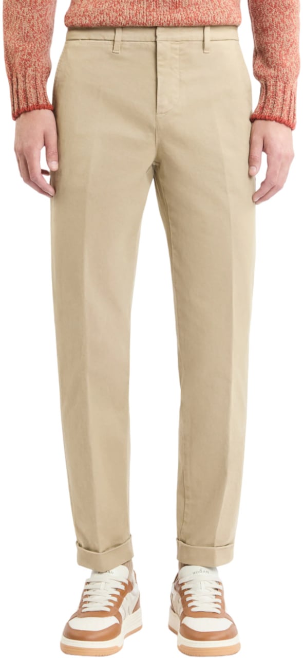 Fay Trousers Beige Beige