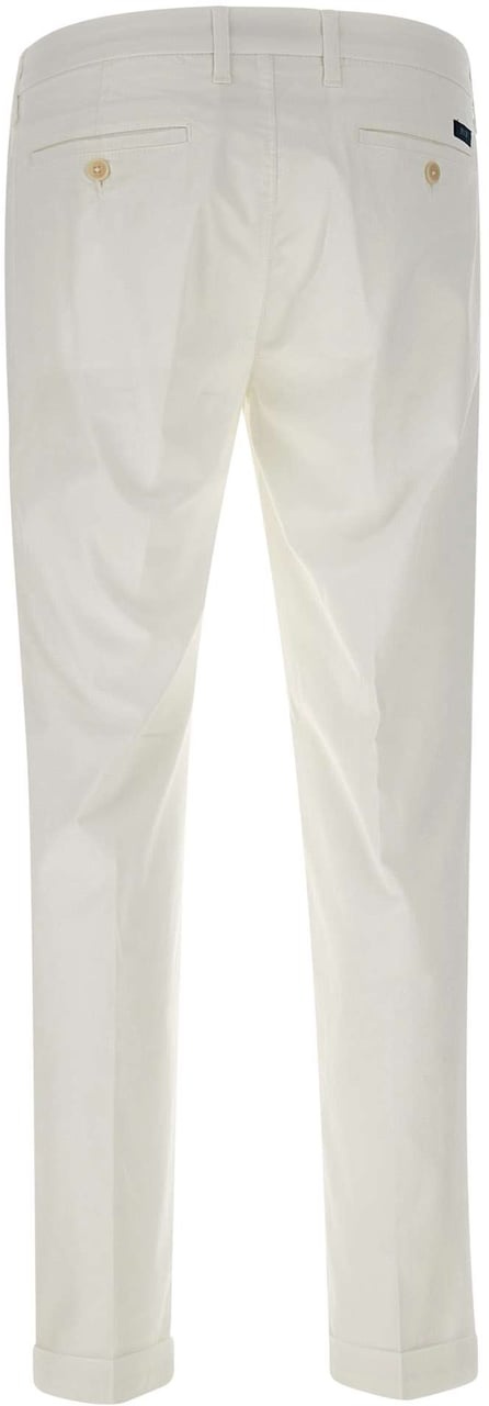 Fay Trousers White Wit
