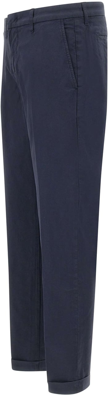 Fay Trousers Blue Blauw