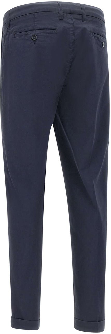 Fay Trousers Blue Blauw