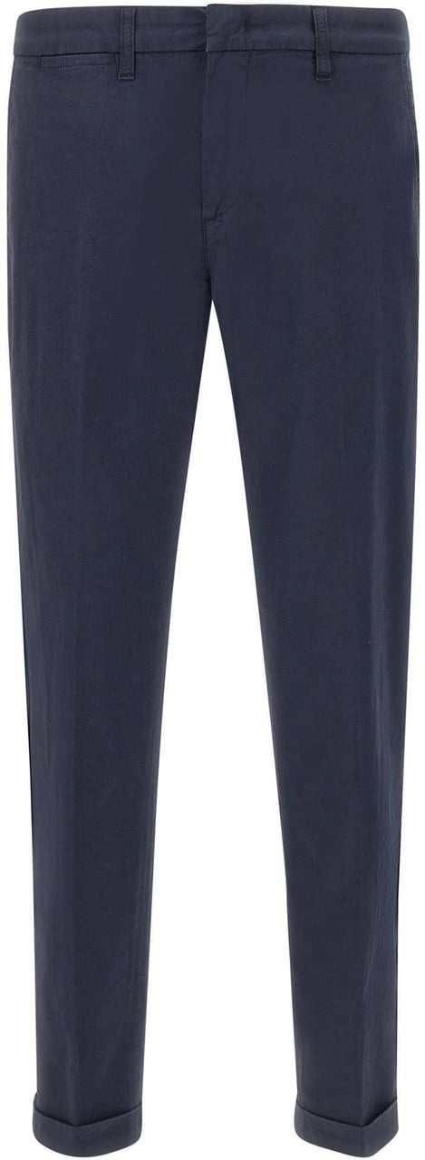 Fay Trousers Blue Blauw
