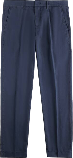 Fay Trousers Blue Blauw