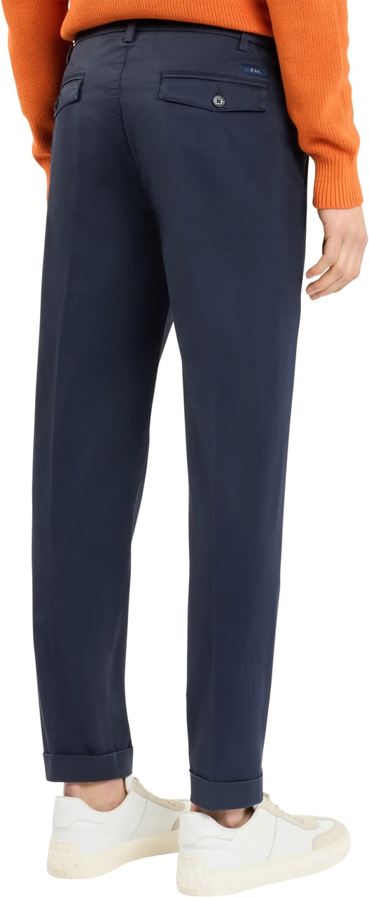 Fay Trousers Blue Blauw