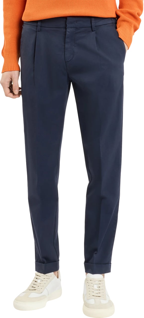 Fay Trousers Blue Blauw
