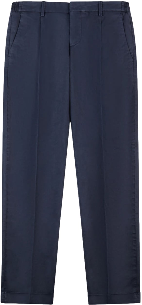 Fay Trousers Blue Blauw