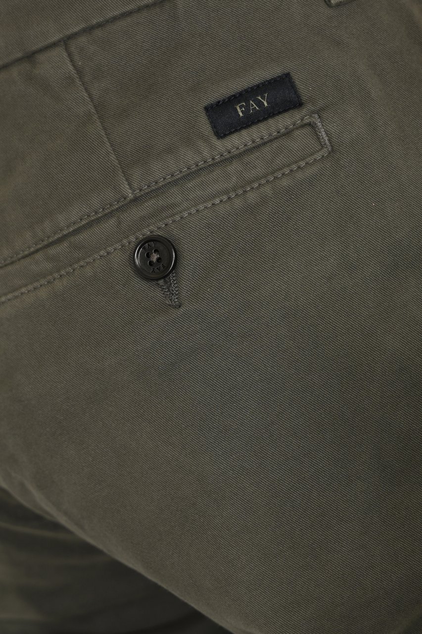 Fay Trousers Piombo Chiaro Lichtgrijs