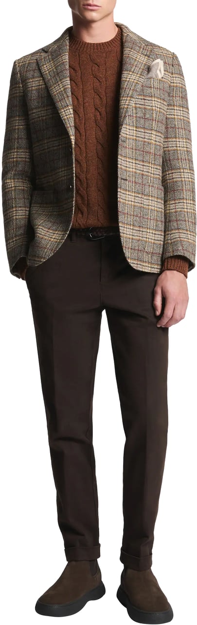 Fay Trousers Sigaro Bruin