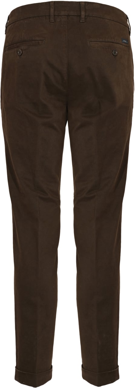 Fay Trousers Sigaro Bruin