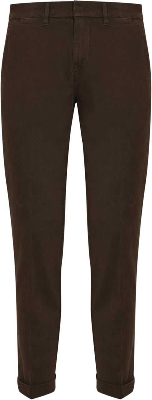 Fay Trousers Sigaro Bruin