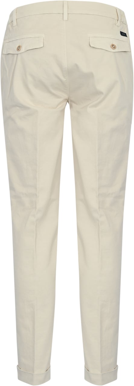 Fay Trousers Ivory Wit