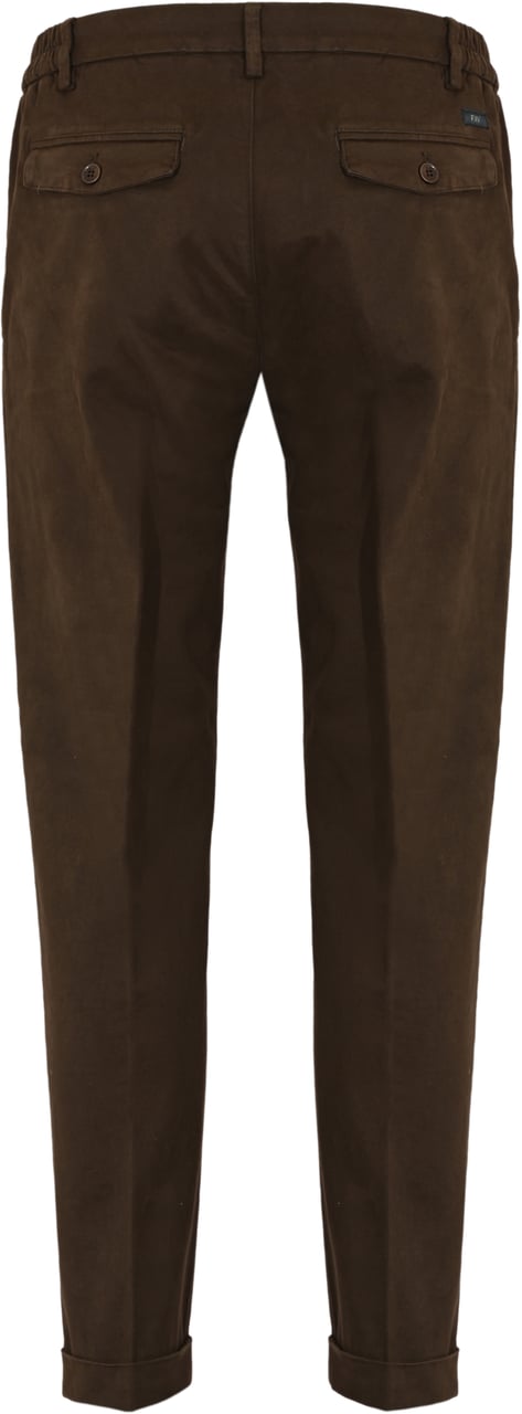 Fay Trousers Sigaro Bruin