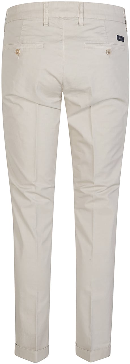 Fay Capri Classic Pant Brown Bruin