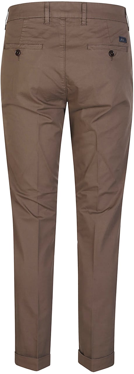 Fay Capri Classic Pant Brown Bruin