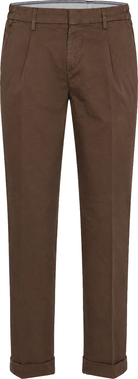 Fay Trousers Sigaro Medio Bruin
