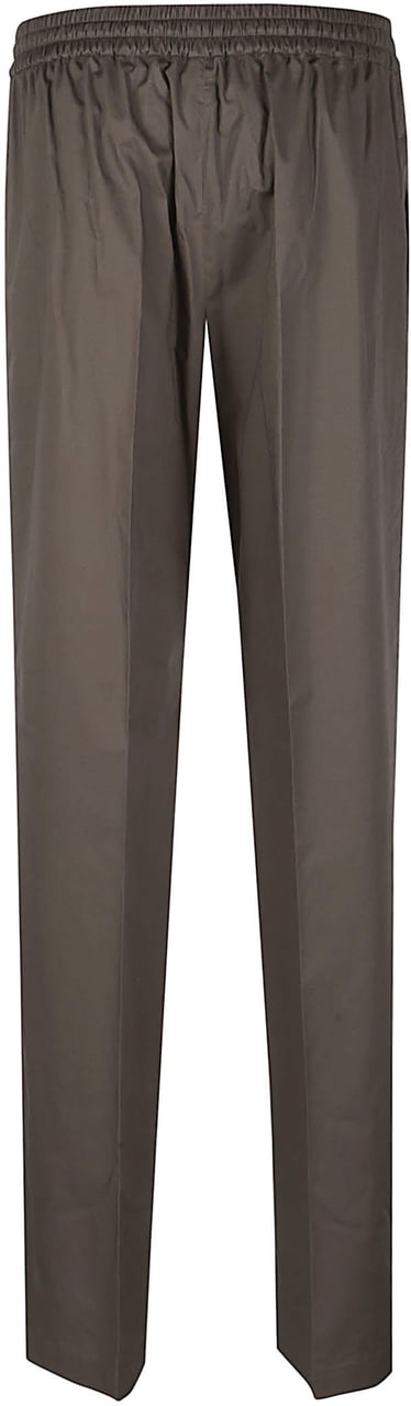 Fay Easy Wide Leg Pant Green Groen