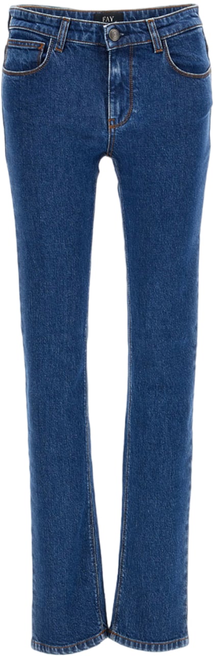 Fay Jeans Blue Blauw