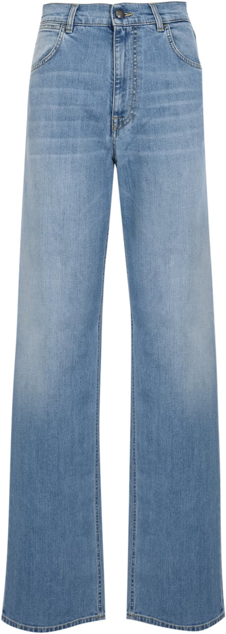 Fay Trousers Blu Baby Blauw