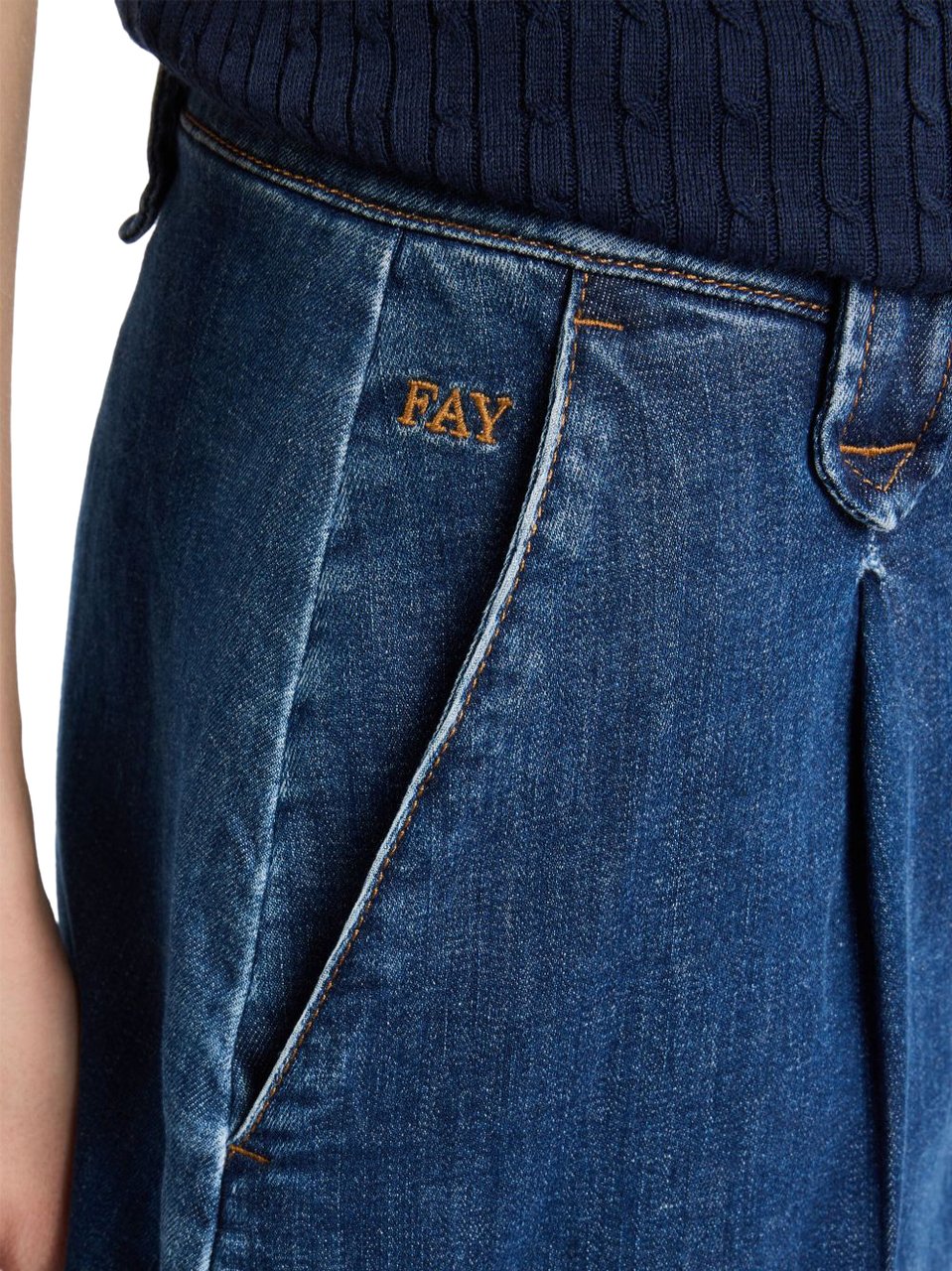 Fay Jeans Blue Blauw