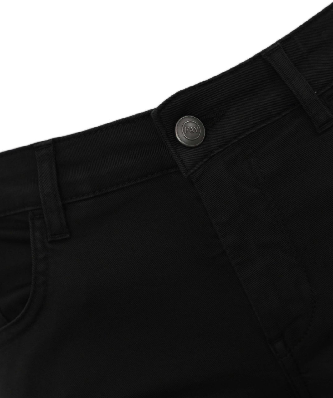 Fay Trousers Black Zwart