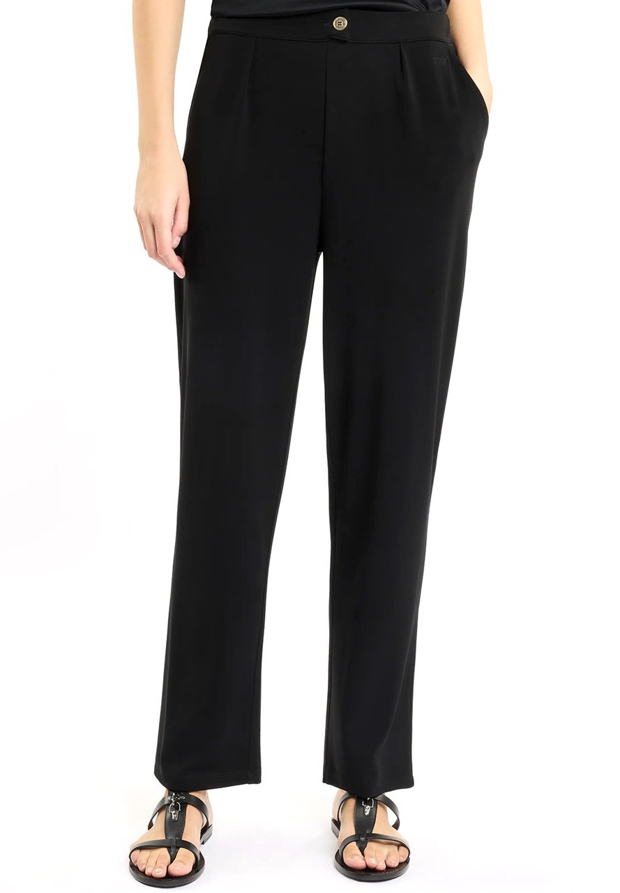 Fay Trousers Black Zwart