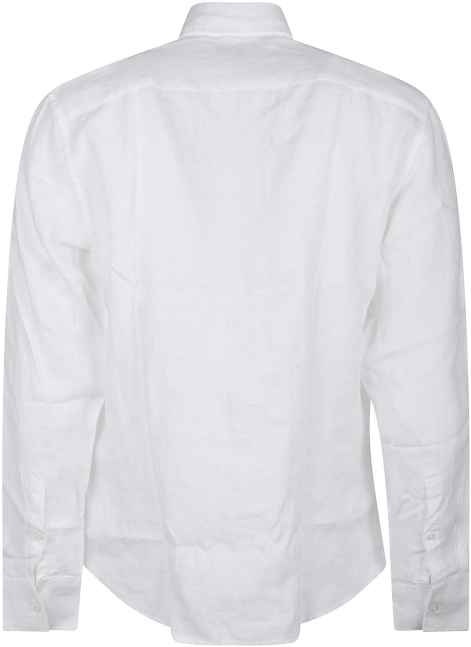 Michael Kors Long Sleeve Shirt White Wit
