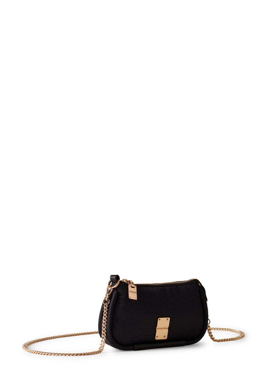 Borbonese CAHIER CROSSBODY MINI Zwart