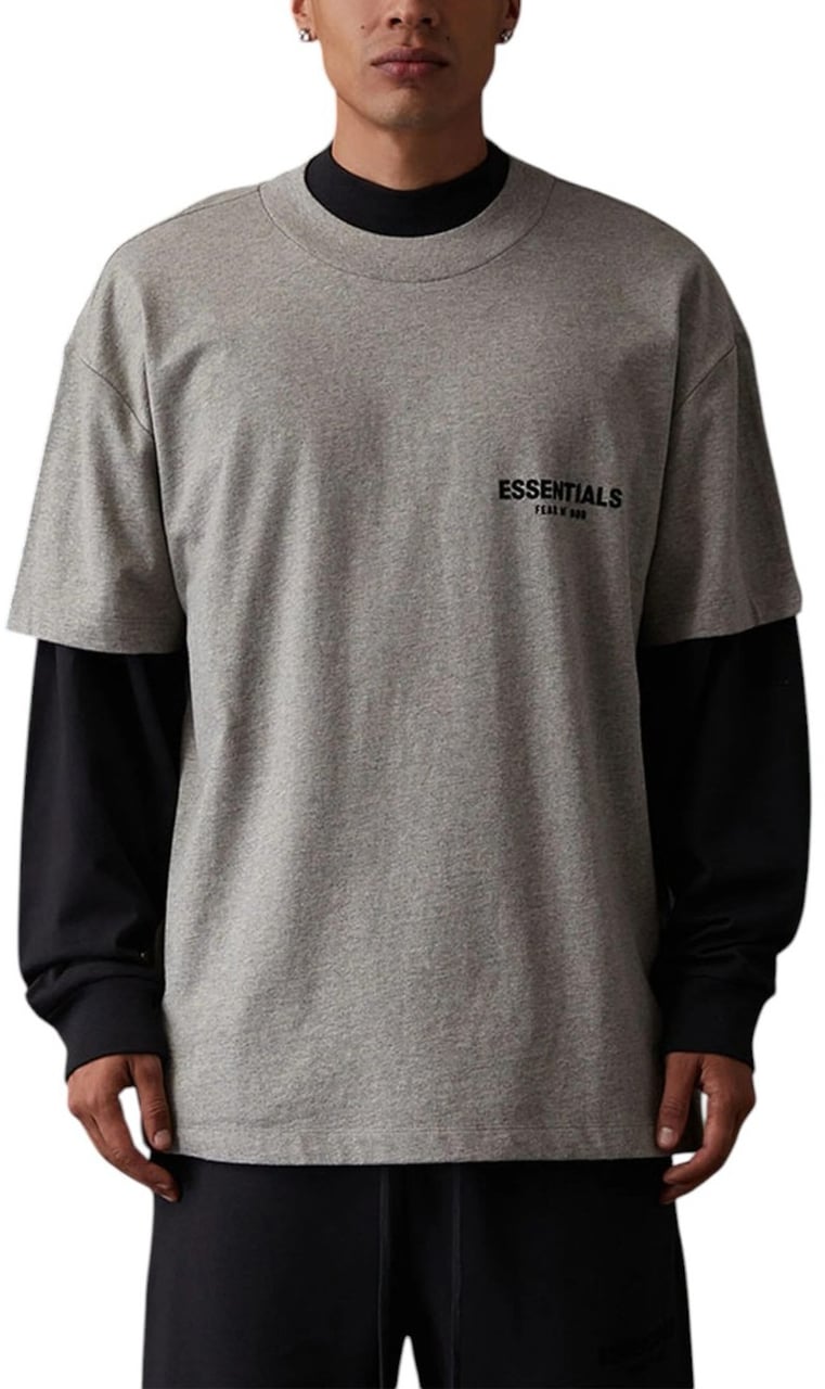 Fear of God Heren T-shirt Grijs
