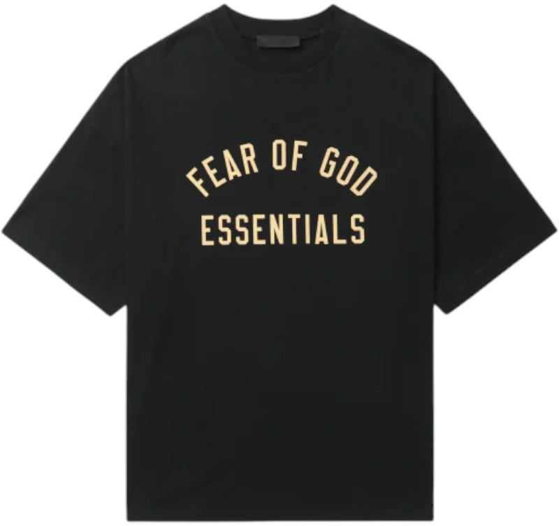 Fear of God Heren T-shirt Zwart