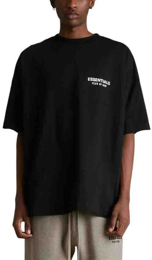 Fear of God Heren T-shirt Zwart