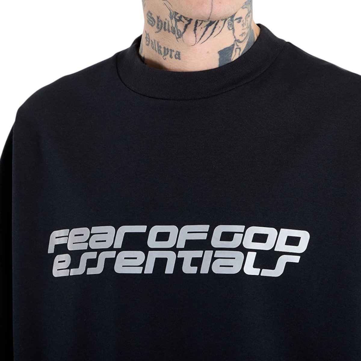 Fear of God Heren T-shirt Zwart